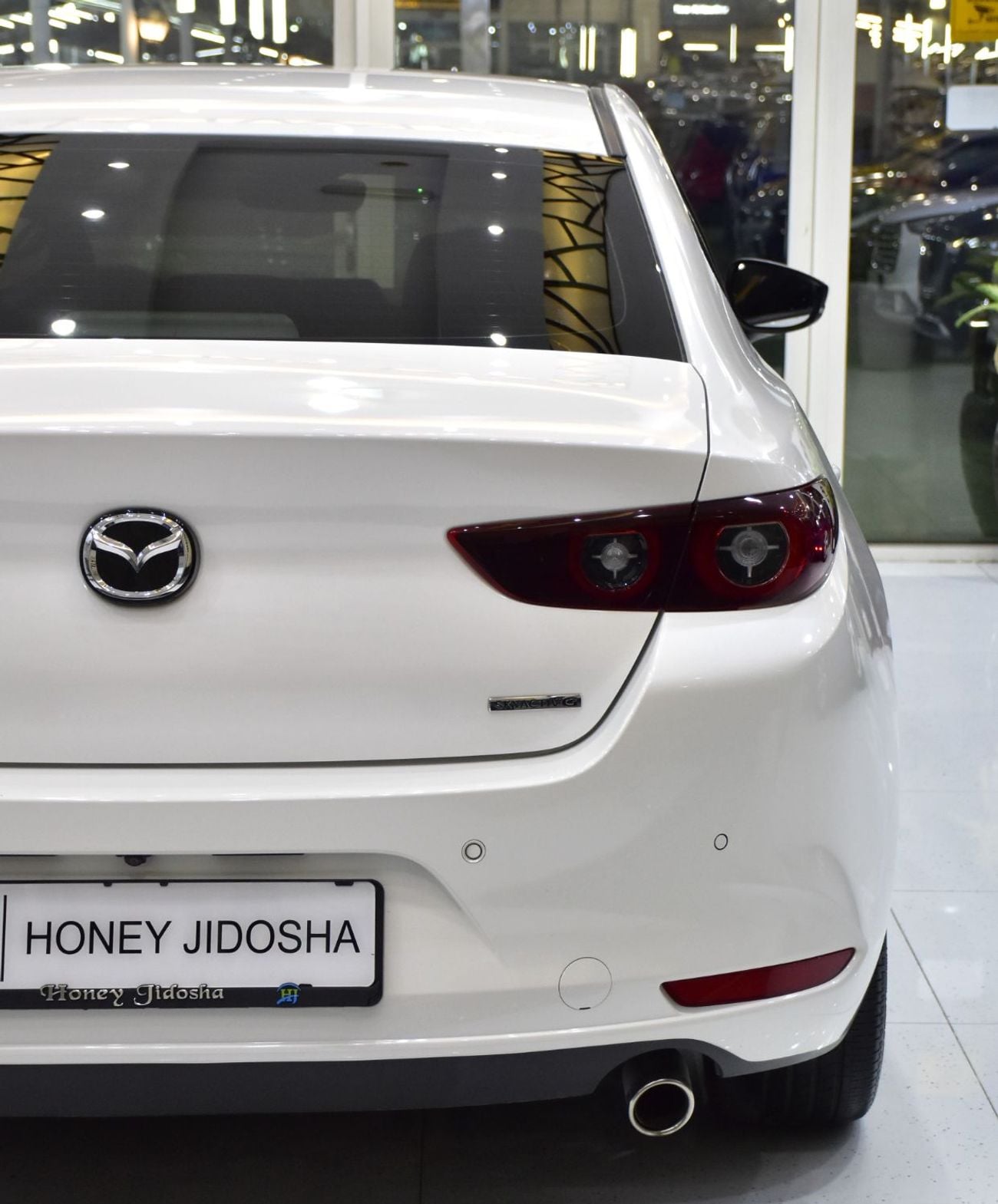 Mazda 3 EXCELLENT DEAL for our Mazda 3 ( 2023 Model ) in White Color GCC Specs
