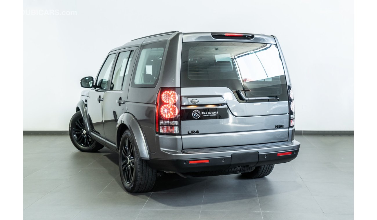 Land Rover LR4 2014 Land Rover LR4 HSE / Extended Land Rover Warranty & Service Pack