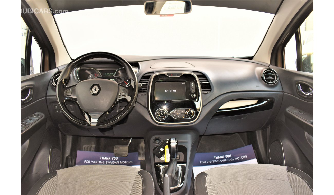 Renault Captur AED 880 PM | 1.6L LE GCC WARRANTY