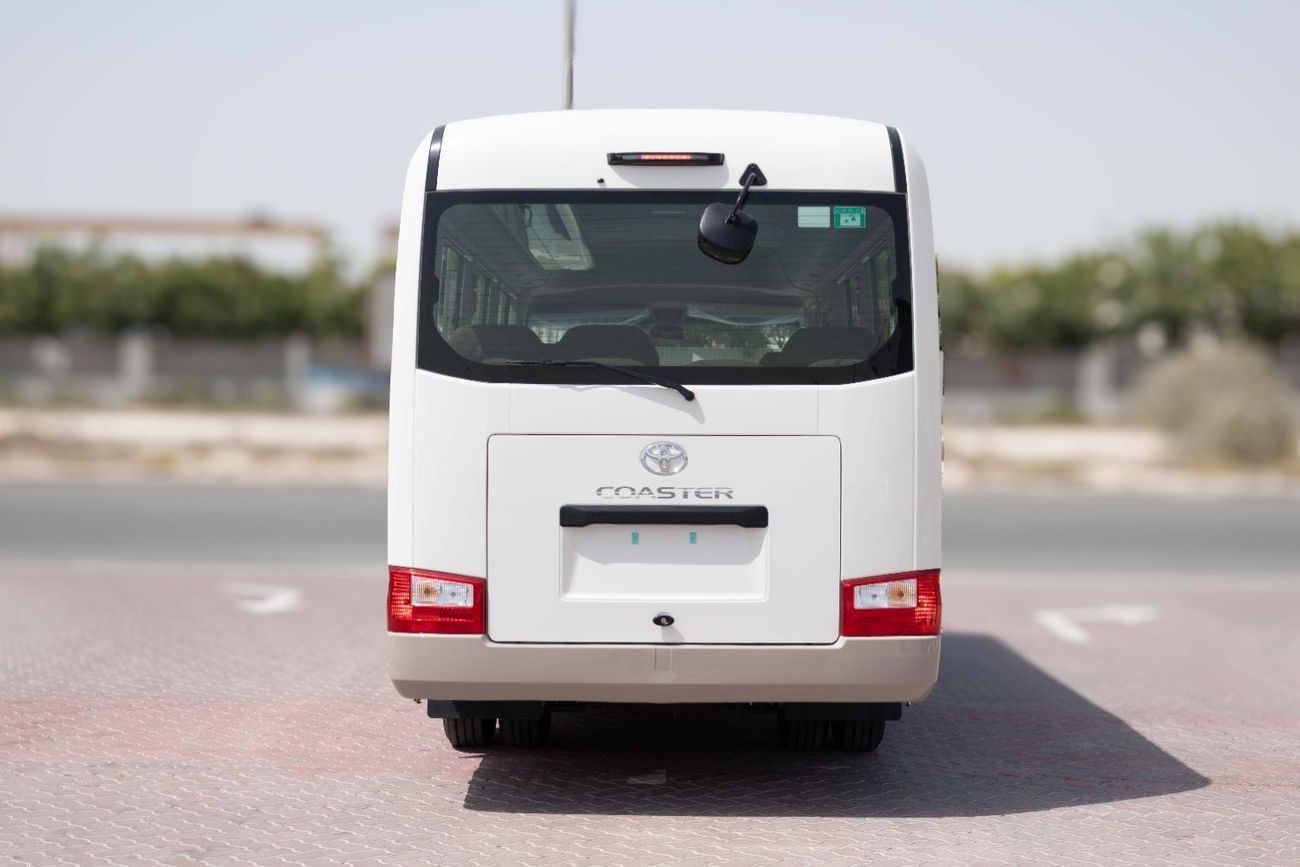 تويوتا كوستر 2025 Toyota Coaster 2.7L - Manual - White Inside Grey | Export Only