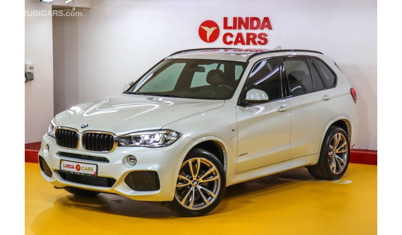 بي أم دبليو X5 BMW X5 X-Drive 35i M-Kit 2017 GCC under Agency  Warranty with flexible Down-Payment.