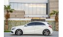 Mercedes-Benz A 250 AMG | 1,743 P.M | 0% Downpayment | Full Option | Low Mileage!