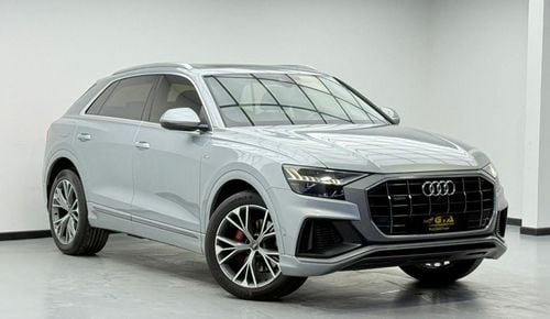 Audi Q8  2023 Audi Q8 55 TFSI Quattro S-Line, 2028 Audi Warranty + Service Pack, Very Low km, GCC