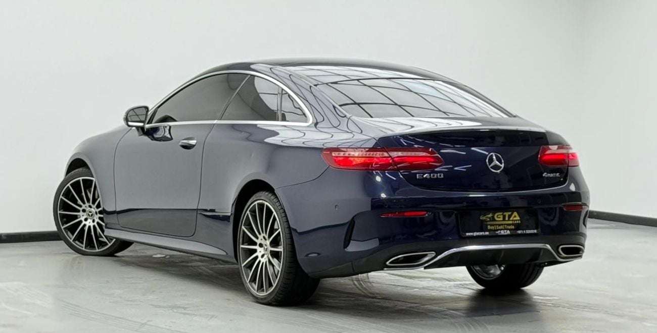 Mercedes-Benz E 400 Coupe 2018 Mercedes Benz E400 4Matic, Service History, Fully Loaded, Excellent Condition, GCC