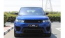 Land Rover Range Rover Sport SVR PEPSI COLOR GCC MINT IN CONDITION