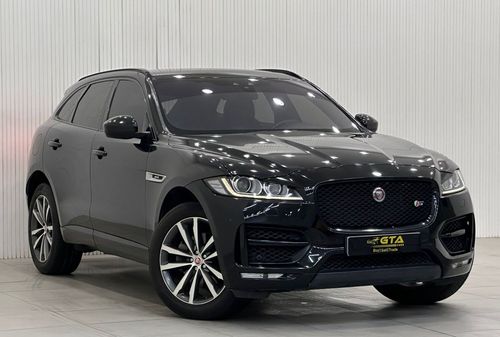 Jaguar F Pace 2017 Jaguar F-Pace S, Warranty, Full Jaguar Service History, Low Kms, GCC Specs
