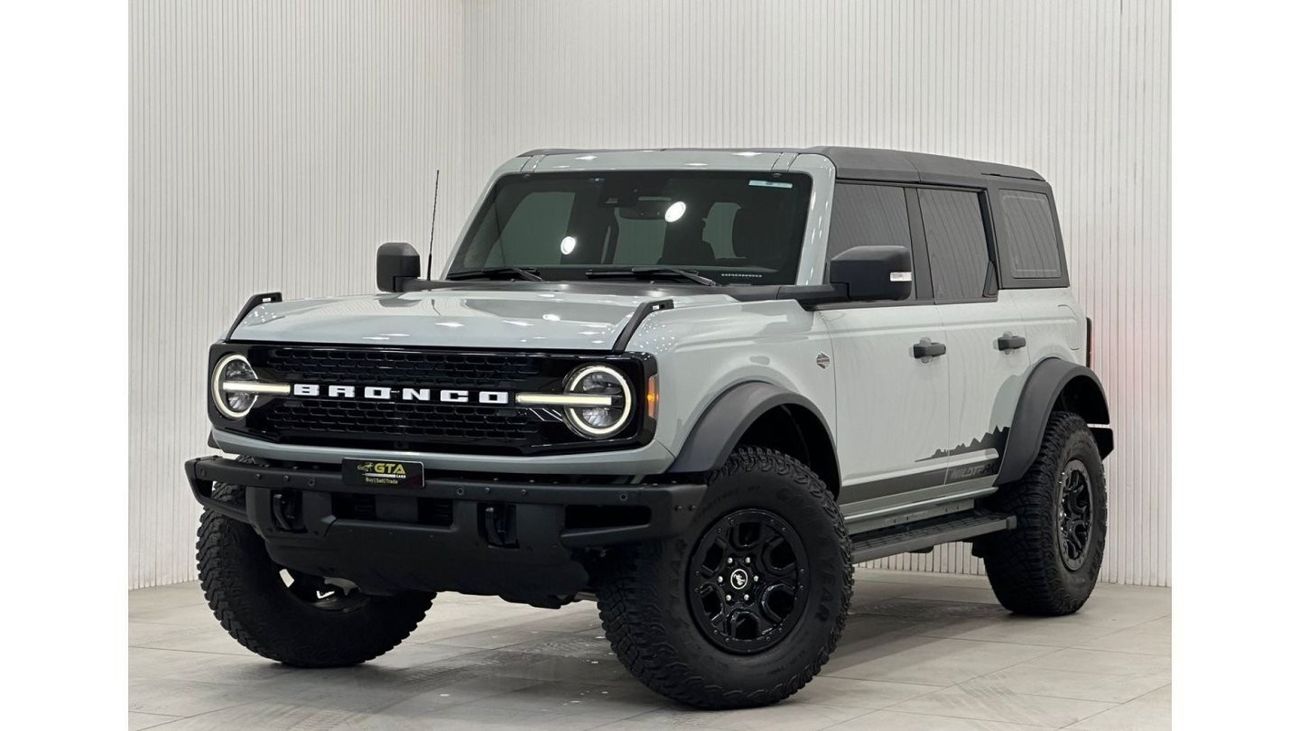 فورد برونكو 2022 Ford Bronco Wildtrak Sasquatch, August 2028 Ford Warranty + Service Pack, Full Options, GCC