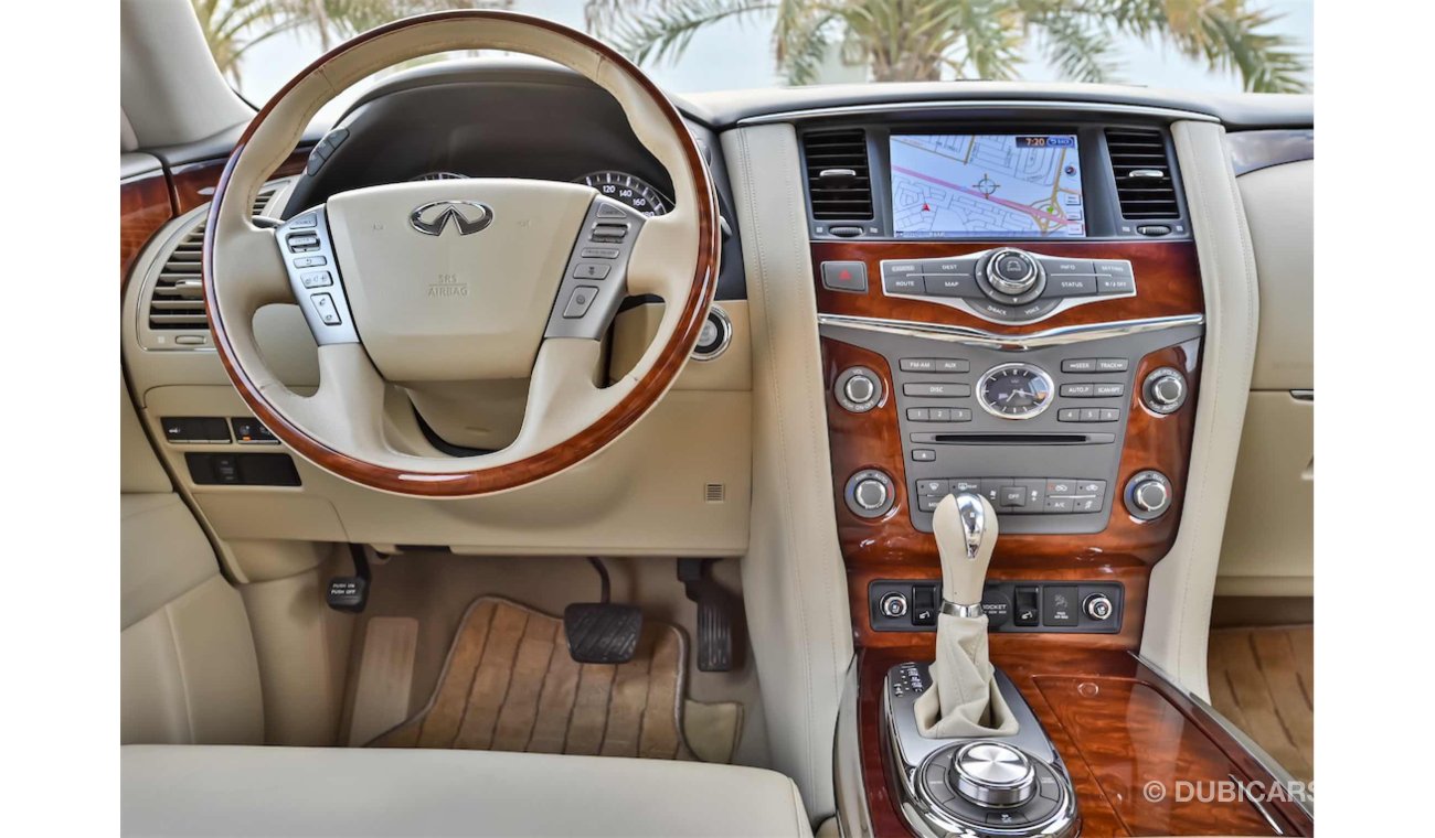 Infiniti QX80 Fully Loaded - Exceptional Condition! - AED 2,428 Per Month - 0% DP