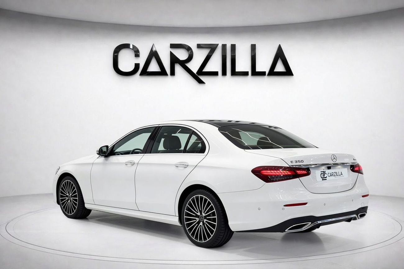 Mercedes-Benz E 350 AED 2,252 P.M l 0% Downpayment l E350 AMG l Excellent Condition