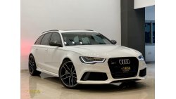 Audi RS6 2014 Audi RS6 4.0L, Full Audi Service History, Warranty, GCC