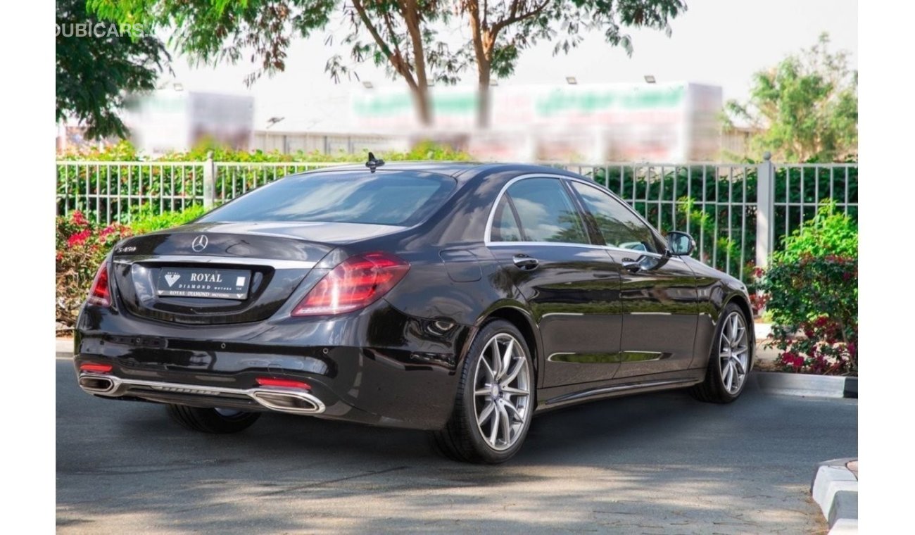 Mercedes-Benz S 450 Std Mercedes Benz S450 AMG kit GCC 2019 Under Warranty Free of Accident