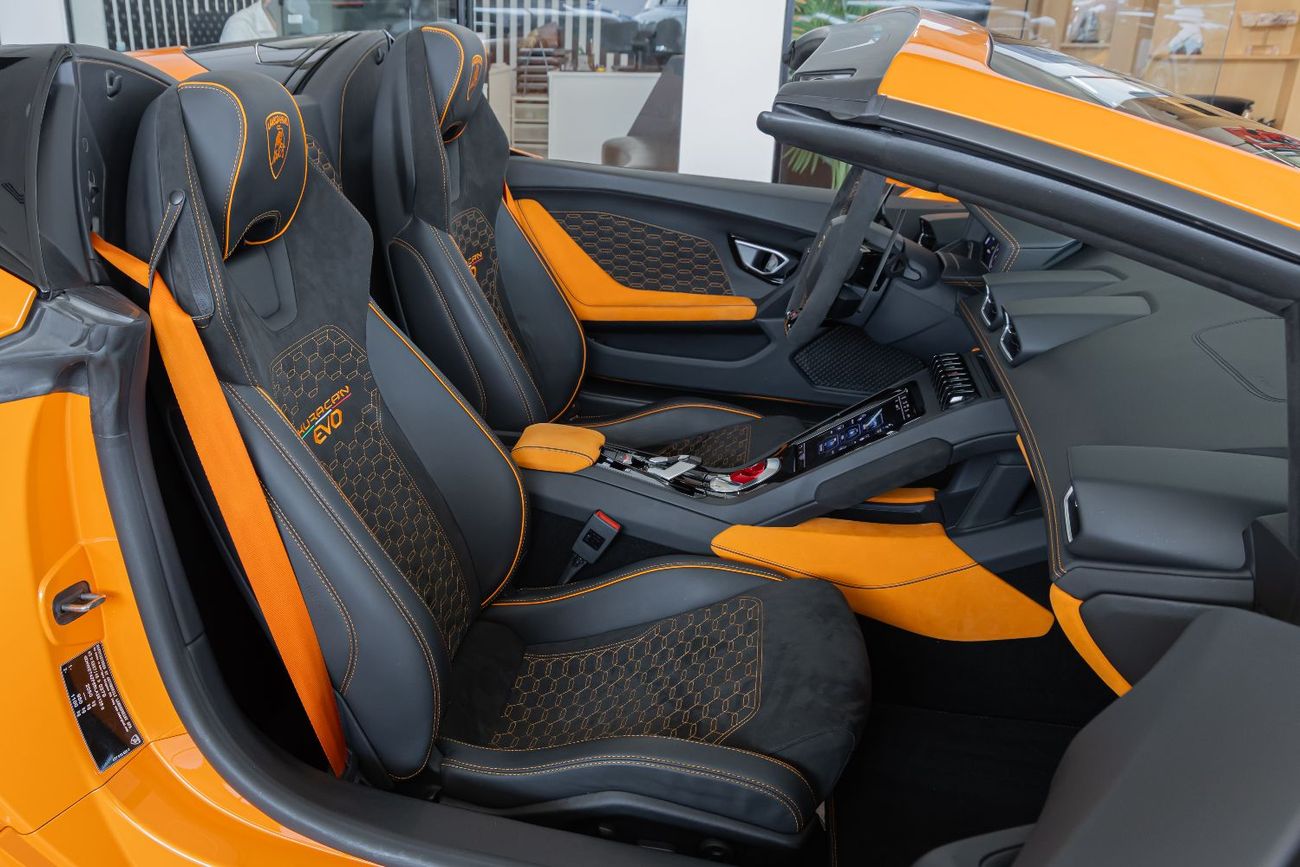 Lamborghini Huracan Evo Spyder 2024 LAMBORGHINI HURACÁN EVO SPYDER  | FULL OPTIONS | CARBON FIBER | EUROPEAN SPECS