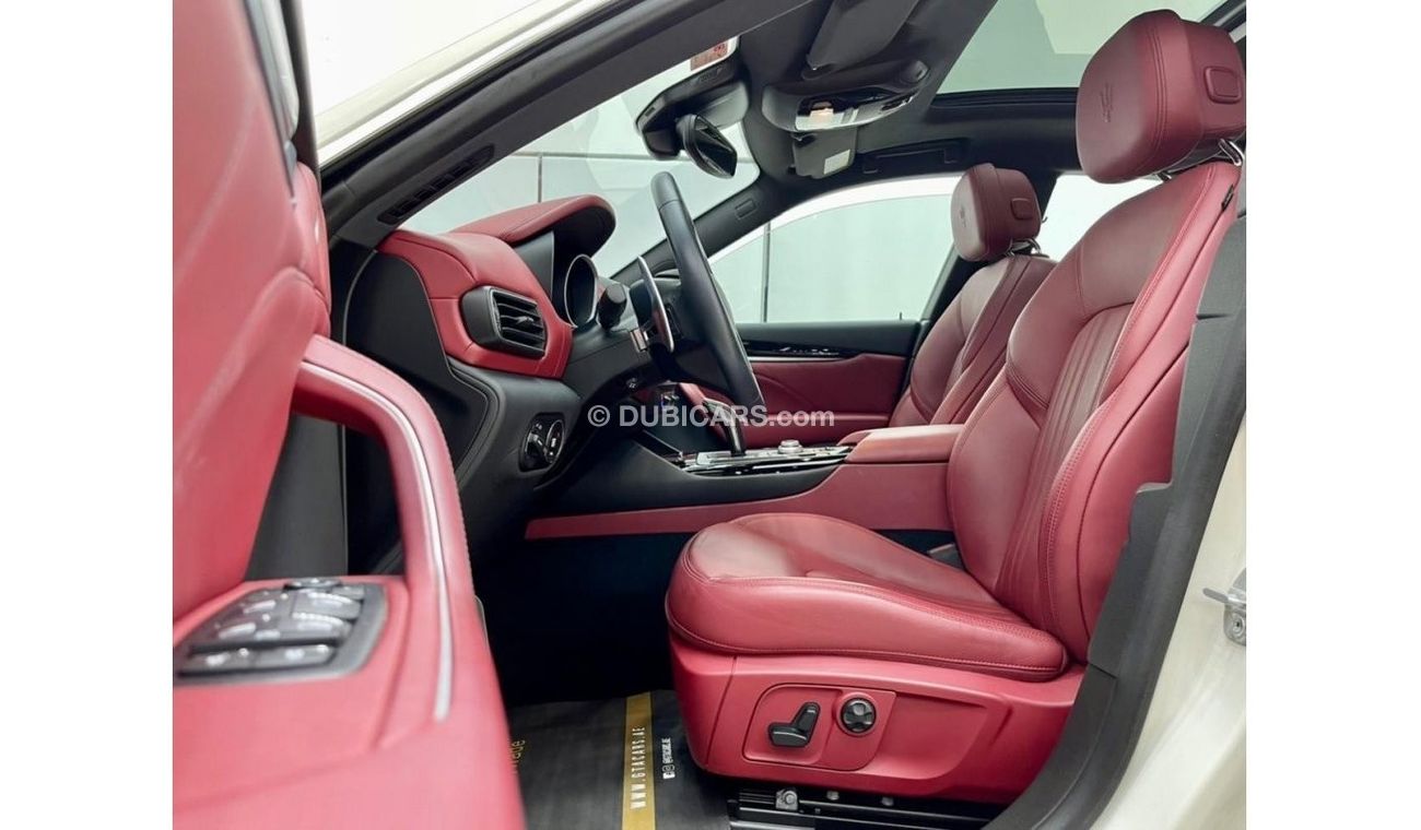 Maserati Levante S S S 2019 Maserati Levante SQ4, Maserati Full Service History, Warranty, Service Contract GCC.