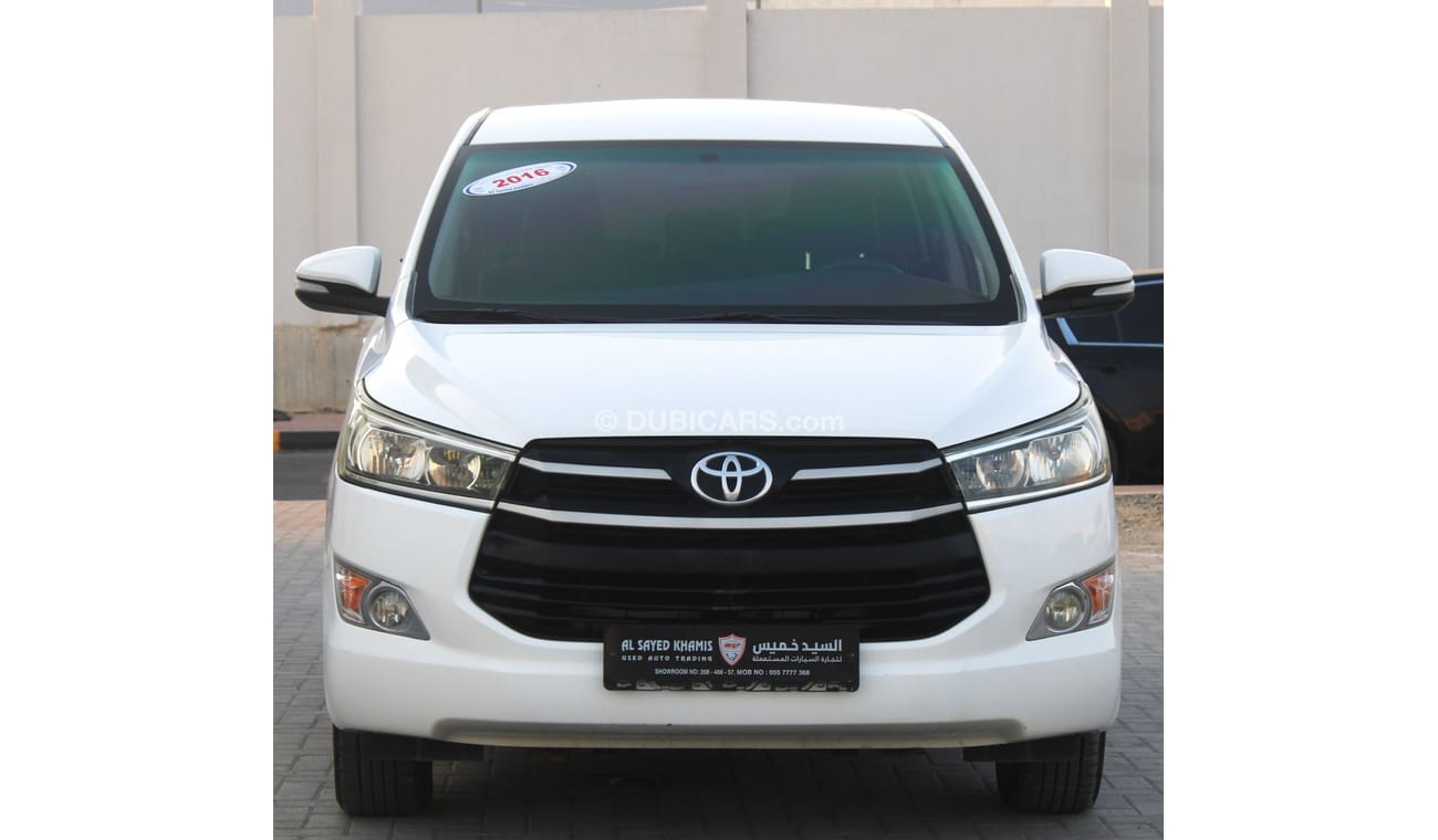 Toyota Innova SE Toyota Innova 2016 GCC, in excellent condition