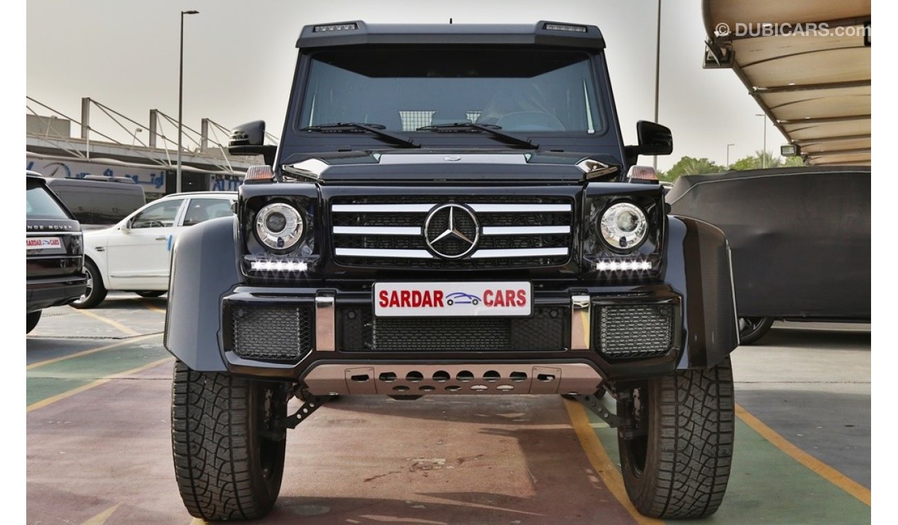 مرسيدس بنز G 500 4X4² German Specs