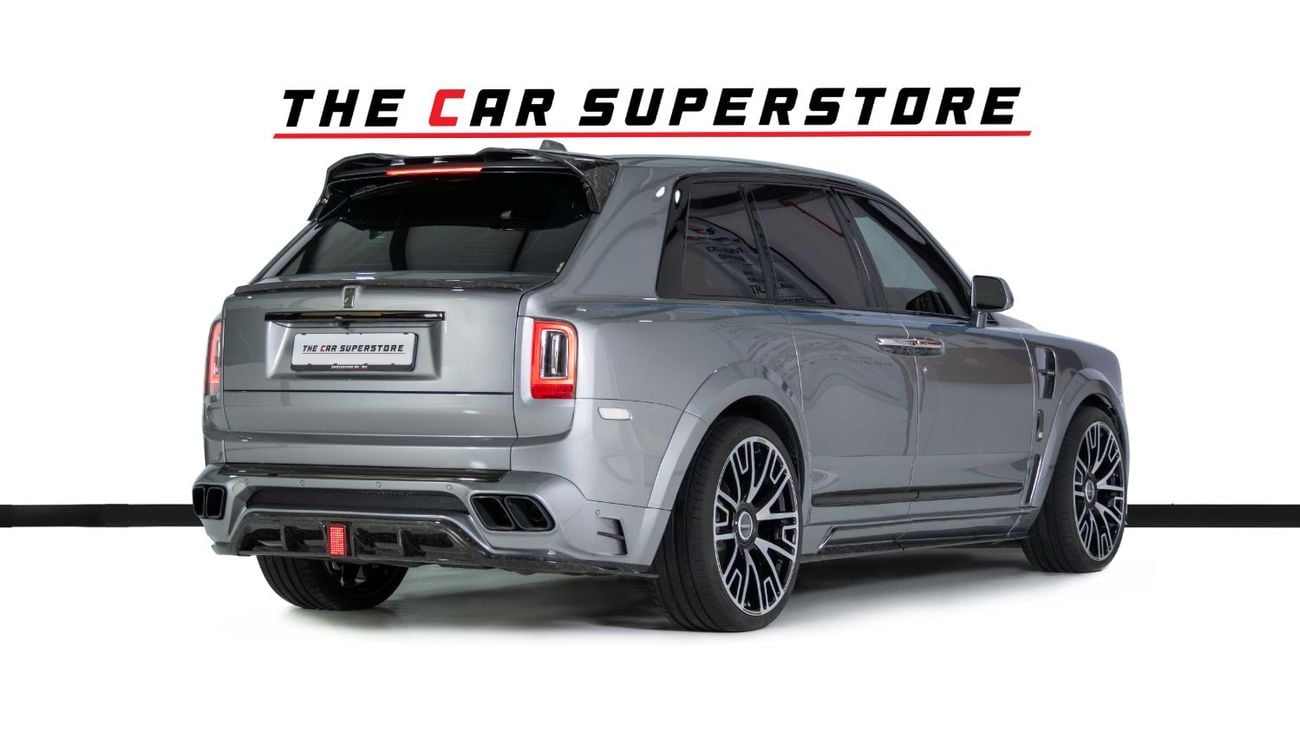 Rolls-Royce Cullinan GCC-VIP Seats-Cobalt Blue Interior-24 Inch Mansory Rims-Blue Calipers