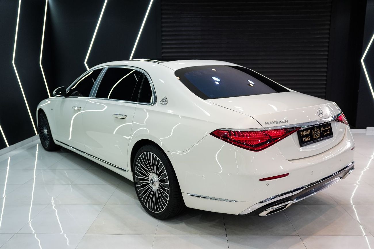 Mercedes Maybach S680 Maybach Maybach Rear Executive Package, Burmester 4D Audio, Gargash Warranty + Service!!