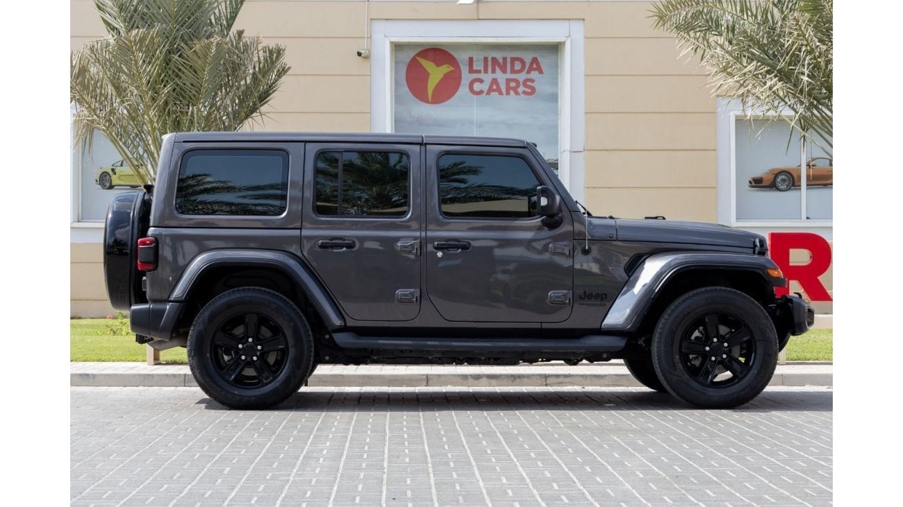 Jeep Wrangler Jeep Wrangler Unlimited Sahara Night Eagle Edition 2019 GCC under Warranty with Flexible Down-Paymen