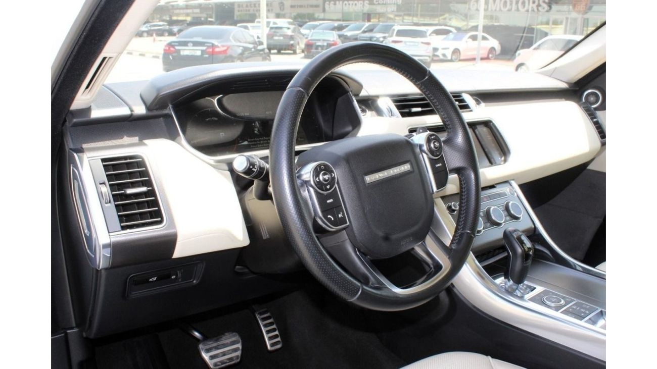 Land Rover Range Rover Sport RANGE ROVER SPORT SUPER CHARGED 5.0SC 2014 GCC LOW MILEAGE WITH FULL AGENCY SERVICE IN MINT CONDITIO