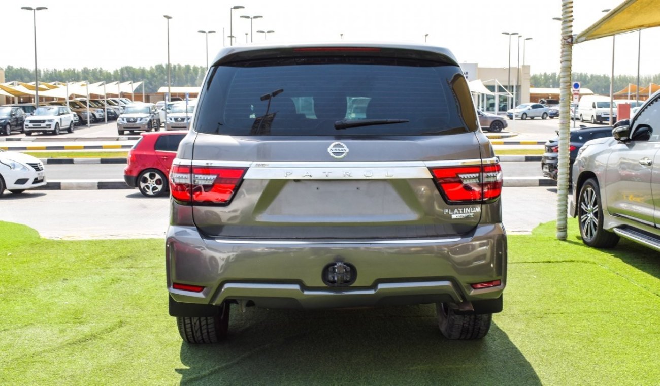 Nissan Patrol Platinum SE With 2021 body kit