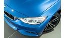 BMW 440i 2017 BMW 440i M-Sport Coupe / 5yrs BMW Free Service and BMW Warranty Pack!