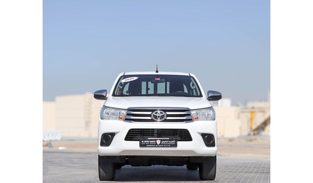 Toyota Hilux GL 2 2.7L AWD Toyota Hilux 2.7L Automatic 4X4 2020 GCC accident-free in excellent condition 1538 P.M
