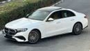 Mercedes-Benz E200 2.0L AMG 2026 GCC 5 Years Agency Warranty