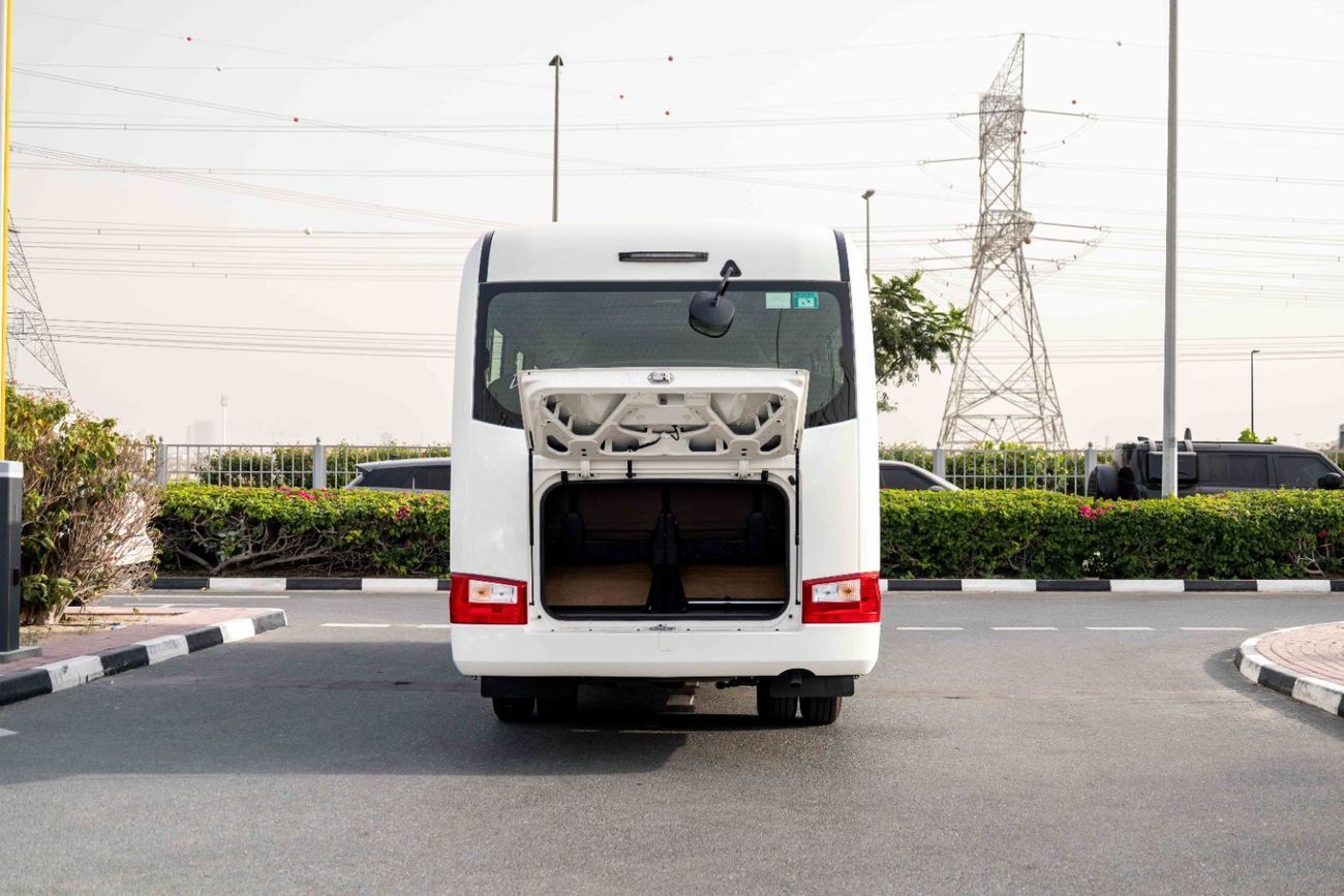 Toyota Coaster  23 Seater 4.2L - White Inside Grey | Export Only