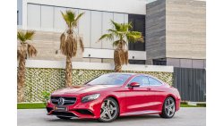 Mercedes-Benz S 63 AMG Coupe 4MATIC | 4,680 P.M | 0% Downpayment | Full Option | Immaculate Condition