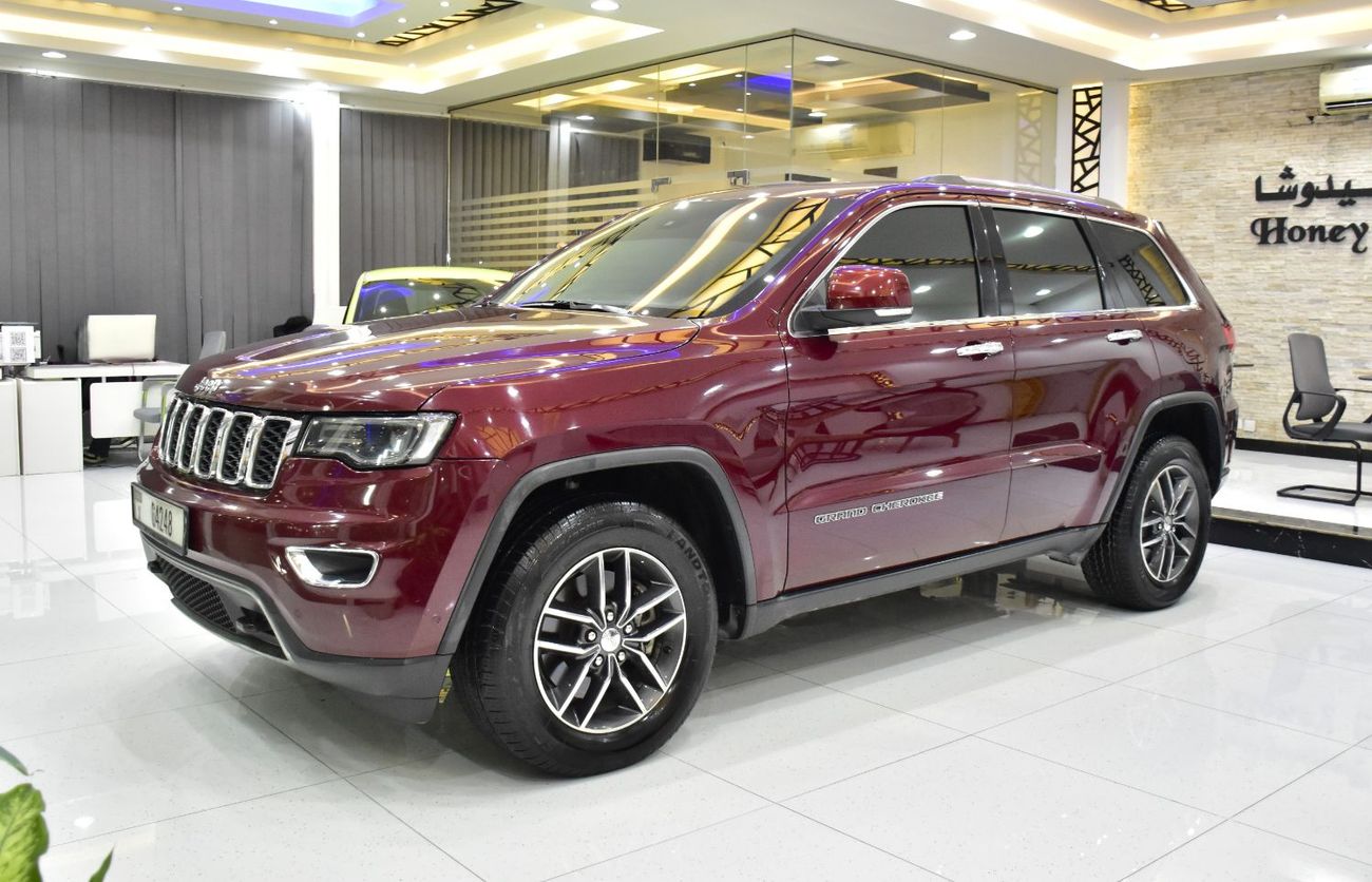 Jeep Grand Cherokee EXCELLENT DEAL for our Jeep Grand Cherokee Limited 4x4 ( 2017 Model ) in Red Color GCC Specs