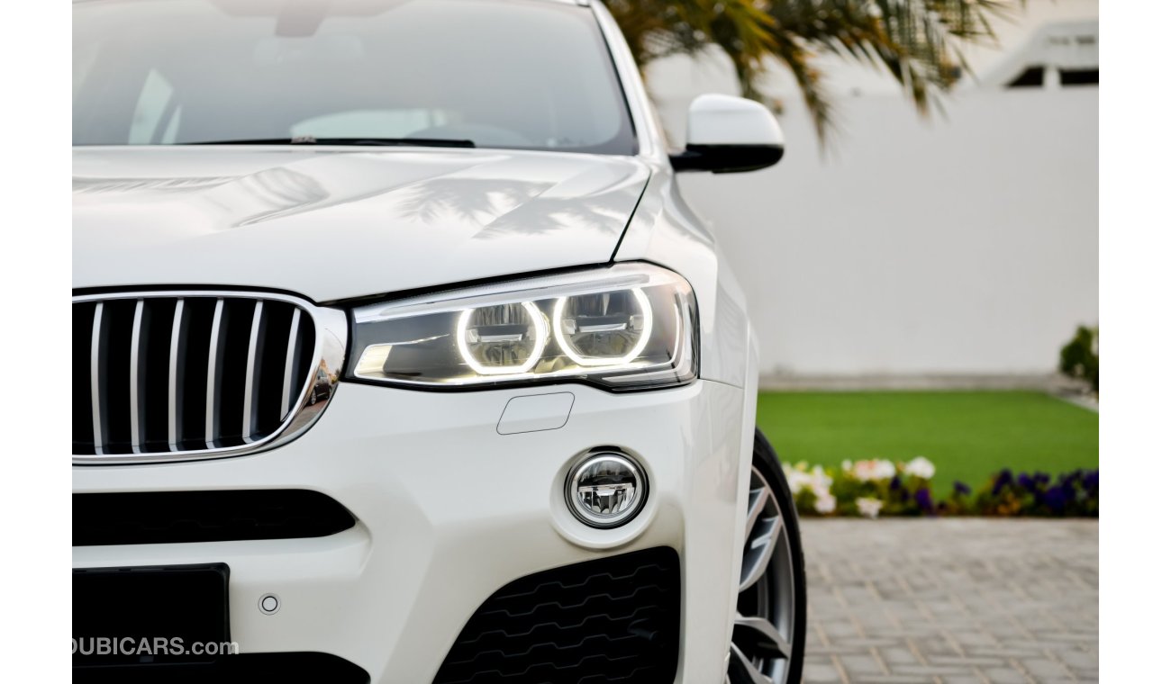 BMW X4 Agency Warranty and Service Contract! - BMW X4 - GCC - AED 2,568 PER MONTH - 0% DOWNPAYMENT
