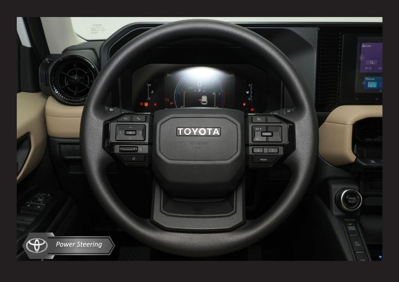 Toyota Prado #AM TOYOTA PRADO 2.8L SFM MID A/T DSL 2025 Export Only