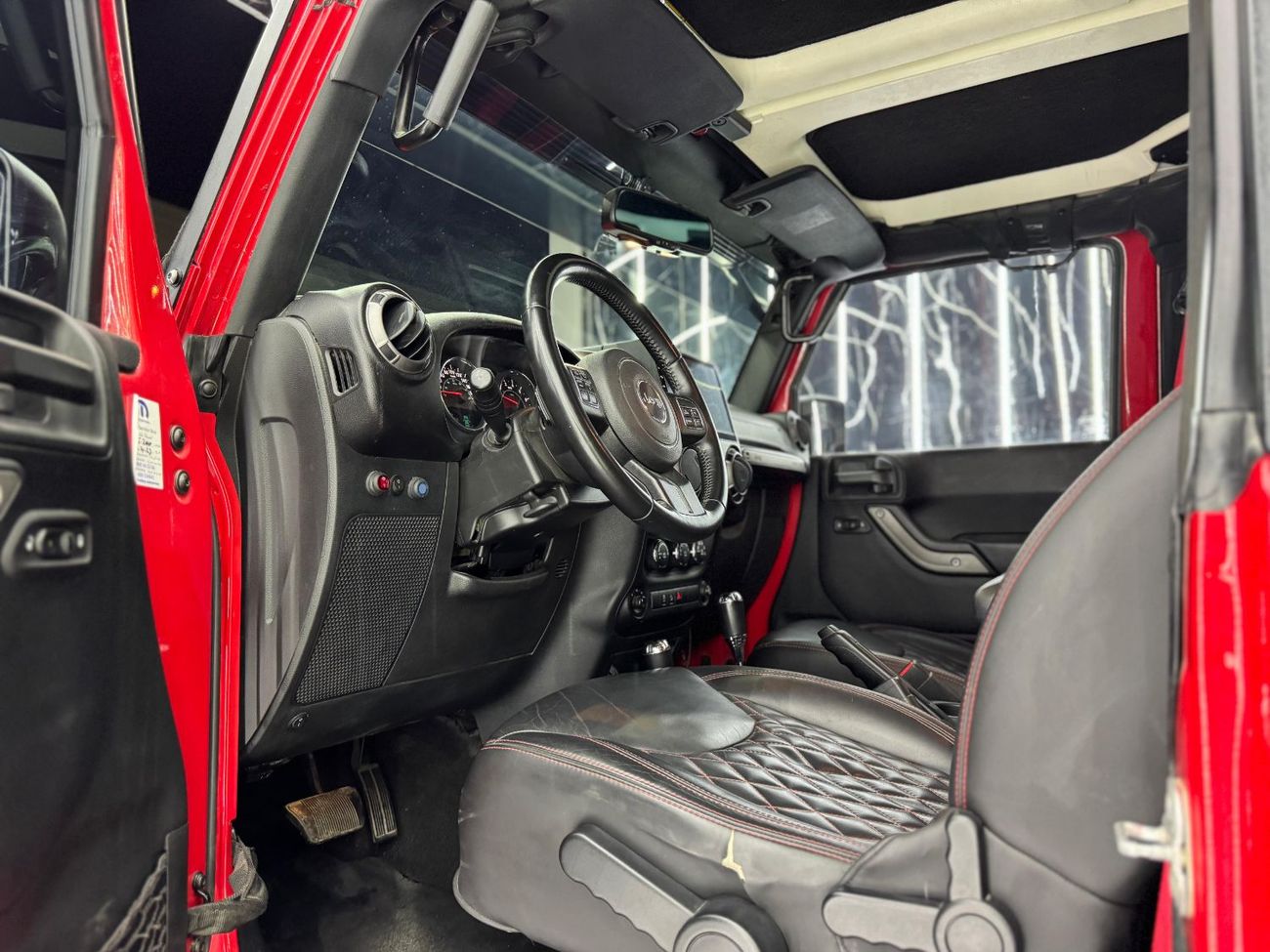 جيب رانجلر Willys Wheeler 3.6L A/T (2 Door) 2018 Jeep Wrangler JK Willys, Warranty, Full Service History, Excel