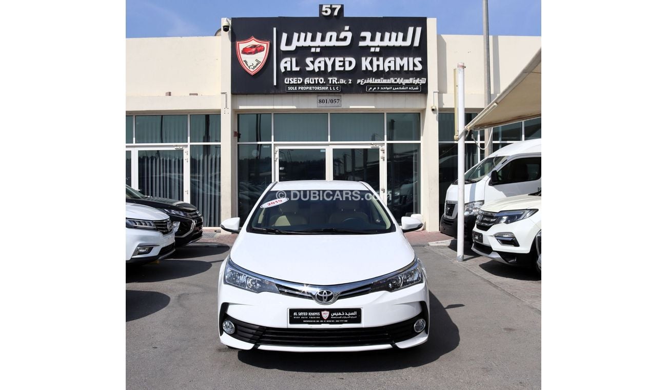 Toyota Corolla XLI ACCIDENTS FREE - GCC - ENGINE 1600 CC - PERFECT CONDITION INSIDE OUT