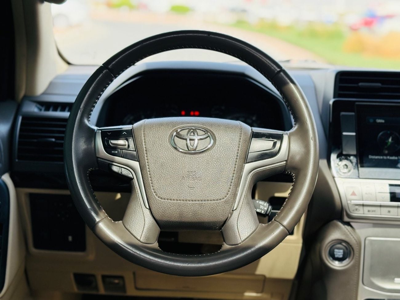 تويوتا برادو Toyota Prado Model 2022 fuel petrol cylinder 6 colour white Gear Automatic