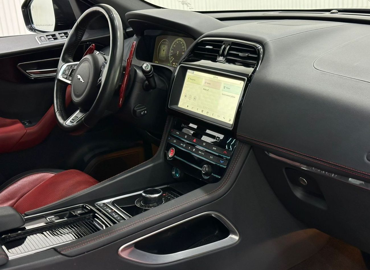 Jaguar F Pace 2017 Jaguar F-Pace S, Warranty, Full Jaguar Service History, Low Kms, GCC Specs