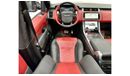 لاند روفر رينج روفر سبورت 2022 Range Rover Sport SVR Carbon, June 2025 Warranty, Service Contract, Full Options, Low Kms, Euro