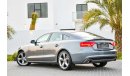 أودي A5 Sportback S-Line - Full Agency Service History - AED 1,351 Per Month! - 0% DP