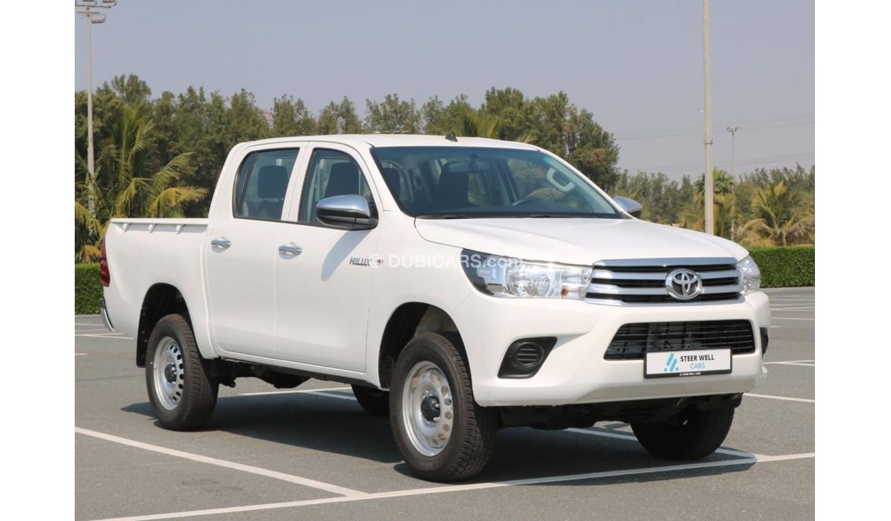 تويوتا هيلوكس 2022 | BASIC DLX D/C M/T 2.4L 4X4 DIESEL, FABRIC SEATS WITH GCC SPECS - EXPORT ONLY