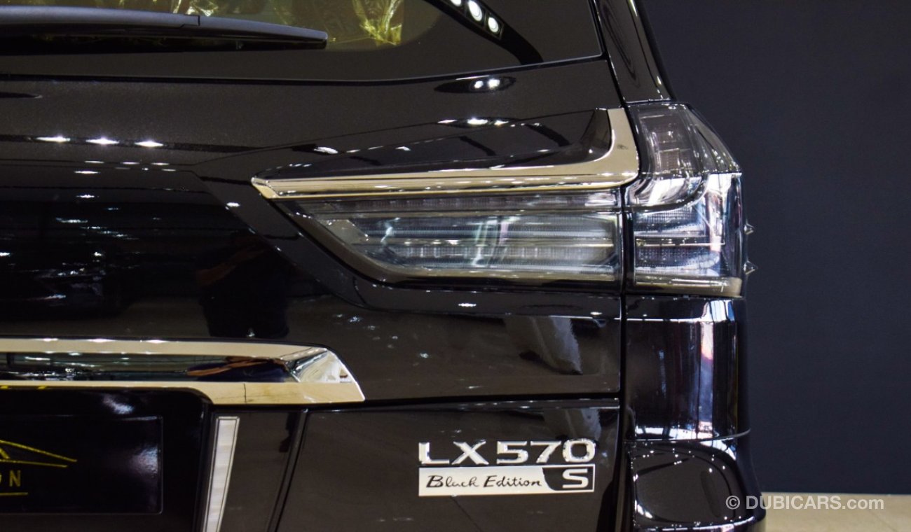 Lexus LX570 Black Edition KURO GCC