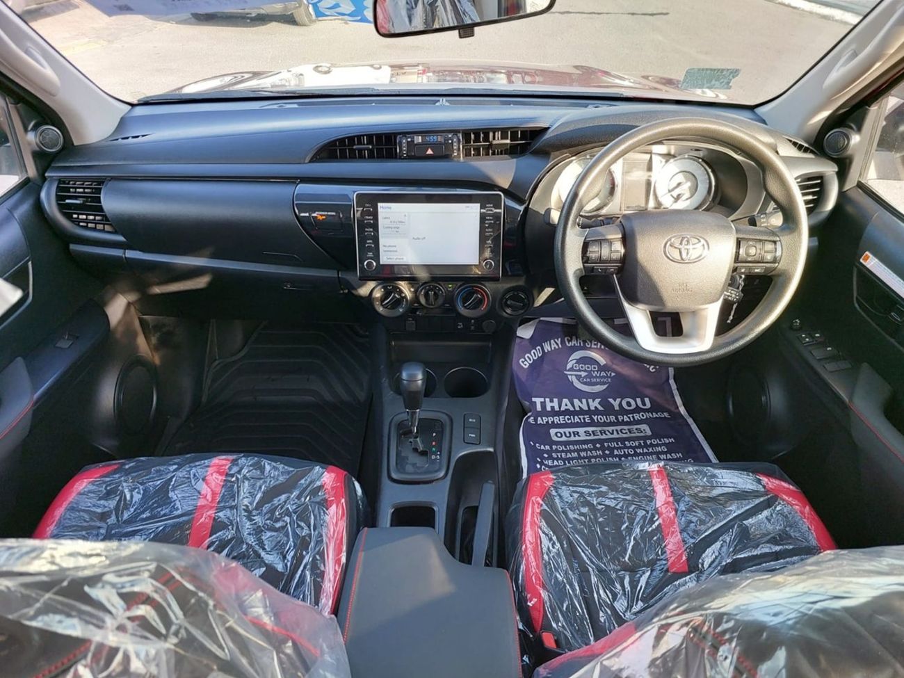 Toyota Hilux (RAMADAN OFFER) TOYOTA HILUX PICKUP RHD 2023 MODEL 2.8 L DIESEL AUTOMATIC(PM95545)