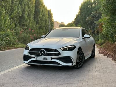 مرسيدس بنز C 200 2024 | GCC Specs | Low Mileage | 1.5L | Full Option | Perfect Condition