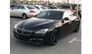 BMW 640i BMW640 MODEL 2015 GCC car perfect condition full option low mileage panoramic roof leather seats nav