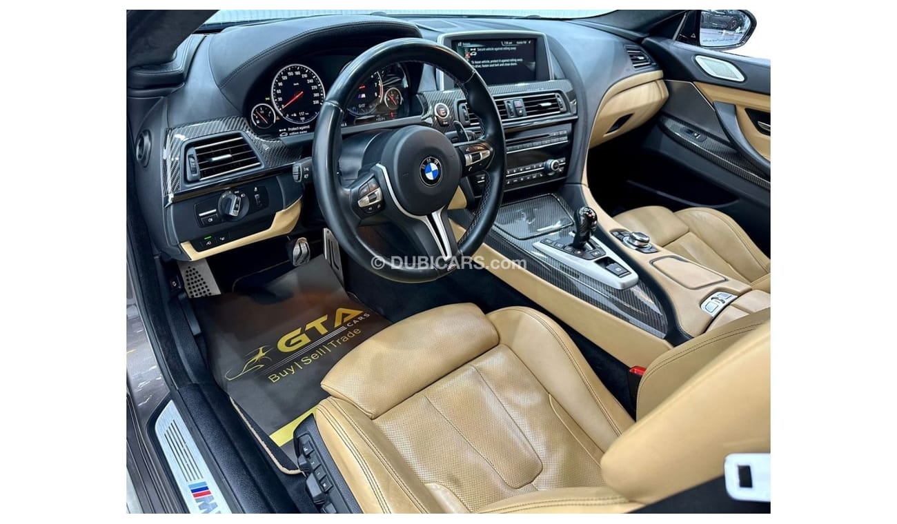 BMW M6 Std 2014 BMW M6 Gran Coupe, Service History, Excellent Condition, Full Options, GCC