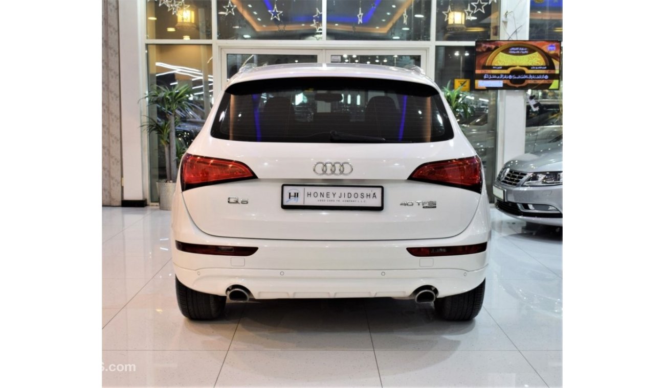 Audi Q5 EXCELLENT DEAL for our Audi Q5 40TFSi QUATTRO 2015 Model!! in White Color! GCC Specs