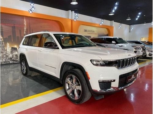 Jeep Grand Cherokee AED 3,355 EMi @ 0% DP | Jeep Grand Cherokee Limited L | 3.5L | GCC | 4WD | Under Warranty |