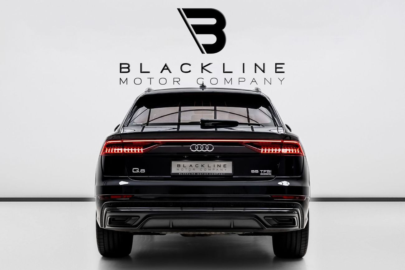 Audi Q8 55 TFSI quattro 3.0L 2021 Audi Q8 55 TFSI, 2026 Audi Warranty + Service Contract, Low KMs, GCC