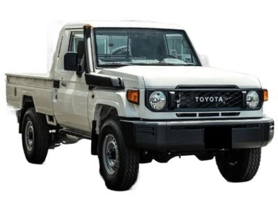 Toyota Land Cruiser Pick Up TLC79 SC ECTMKC002 – 2026 Toyota LC79 Single Cab Pick Up - 2.8L Diesel Manual - White  with Beige Interior