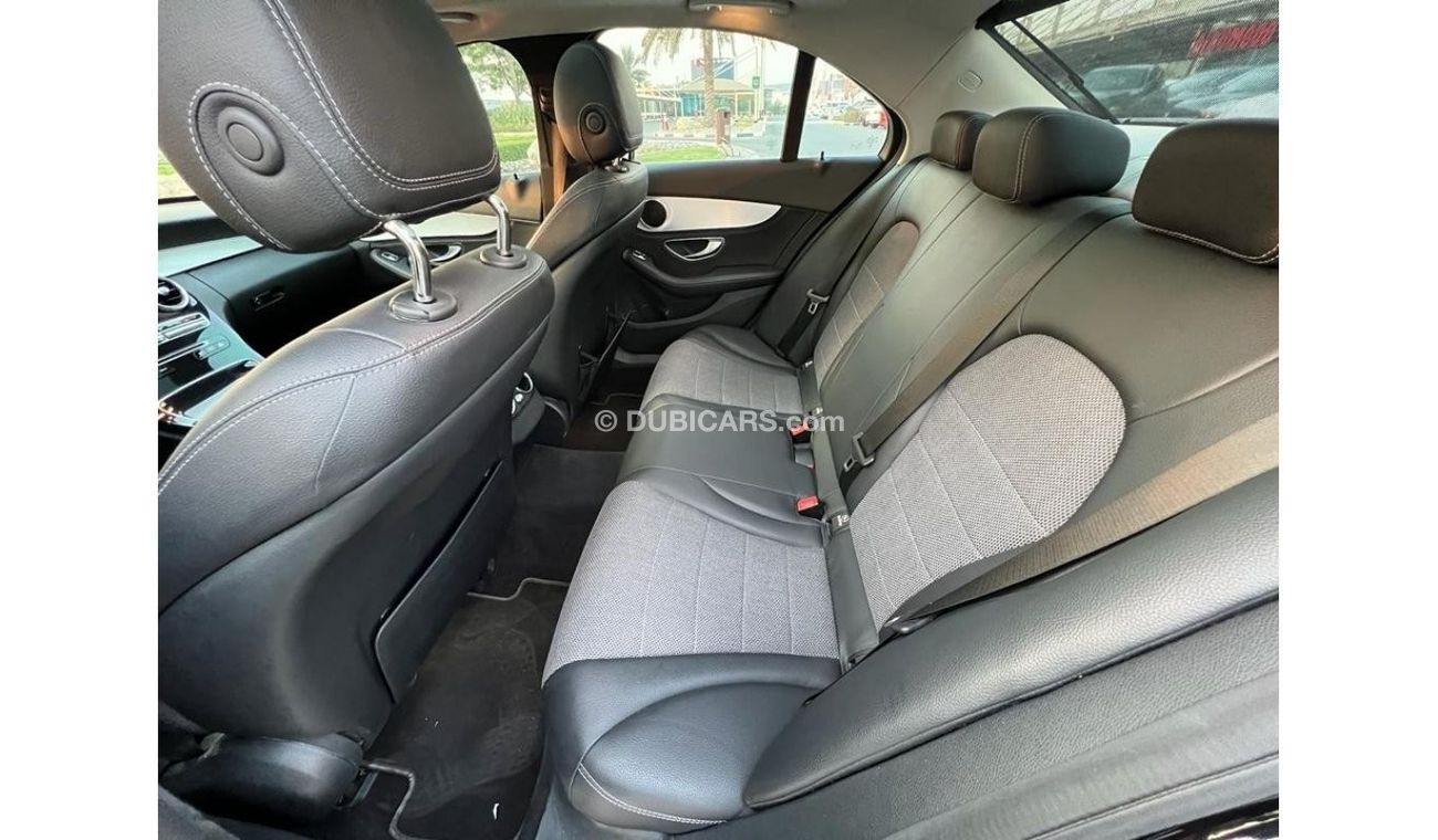 Mercedes-Benz C 200 Std MERCEDES BENZ C200 2.0L 2015 GCC FULL OPTION FULL SERVICE HISTORY GARGASH AGENCY