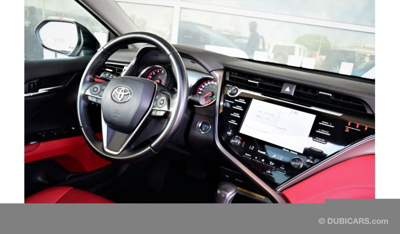 Toyota Camry Toyota Camry XSE - Panoramic Roof - Red Interior - AED 1,886 Monthly Payment - 0 % DP